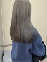 パークレーン アイス イヴェン(park lane ICI yeven)&nbsp;20代30代ロング　ブリーチなしオリーブベージュグレージュ