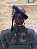 パーティーヘアセット×卒業式×韓国風