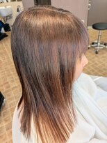 クララ ヒタチナカ(CLALA Hitachinaka)&nbsp;酸熱トリートメント／ハイライト／ベージュ系カラー