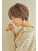 ミニウルフレイヤーカット顔周りカット前髪カットショート/大宮
