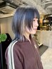 【インナー】カット＋ケアブリーチ＋カラー＋バイカルテ（５STEP)TR
