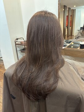 セレスト 心斎橋店(CELESTE) イノアカラー　モカベリージュ　レイヤーカット