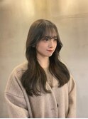 ロング ダブルカラー オリーブグレージュ 10代20代