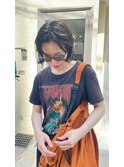 ショートカットウルフカットショートボブボブ