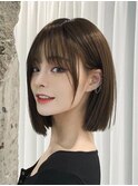くびれヘア/髪質改善/縮毛矯正/レイヤーカット/韓国/顔周り/銀座