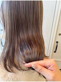 艶髪/美発色カラー/アッシュブラウン