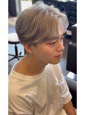 【merci古河店】韓国系プラチナシルバーカラー