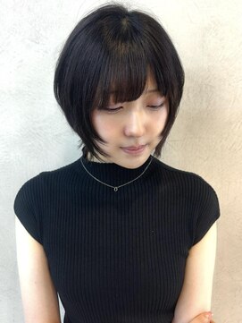 エス(Ess) ワイドバング/ホワイトブロンド[髪質改善/ヘアセット/大宮]