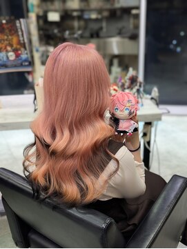 トーキョー オタクヘアー(TOKYO OTAKU HAIR) にじさんじ 赤城ウェン/推しカラー/裾カラー/ピンク/