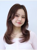 韓国風レイヤー[溝の口/髪質改善/縮毛矯正/白髪ぼかし]