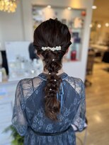 ルシードスタイル　ムースユイット(LUCIDO STYLE mousse8)&nbsp;【ドレスアレンジ】結婚式ヘアセット