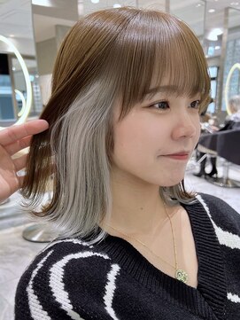 ロンド ジュルード 名古屋(Lond jeloud) インナーカラー/イヤリングカラー/ブリーチ/ダブルカラー