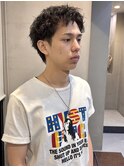 スパイキーショートピンパーマ/大矢