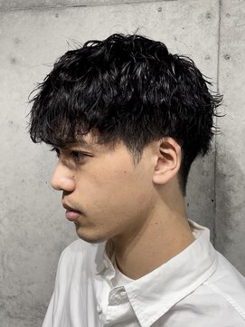 ブルニール 中崎町(BLEUNIR) 波巻きスパイラル ツイストスパイラル ツーブロック