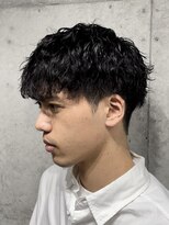 ブルニール 中崎町(BLEUNIR) 波巻きスパイラル ツイストスパイラル ツーブロック