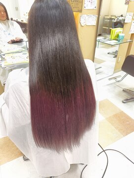 アンフィニー ポールスター店(ANFiNY) 毛先カラー