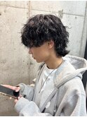 刈り上げセンターパート/波巻きツイストスパイラル/船橋