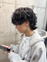 アロー 船橋店(AROH) 刈り上げセンターパート/波巻きツイストスパイラル/船橋