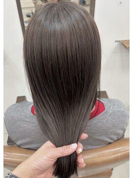 ソワンドゥブレス 大日店 (soin de brace) ・ショコラグレージュ×レイヤーカット