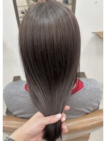 ソワンドゥブレス 大日店 (soin de brace) ・ショコラグレージュ×レイヤーカット