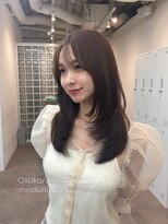 トレ バイ ソイ 大阪梅田(tre by soi) ふんわりミディアムレイヤー