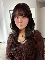 エトワ 中央店(etoi)&nbsp;大分韓国かき上げレイヤーカット大人レイヤー顔まわりレイヤー