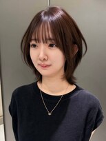 サンドイエナ 横浜店(sand yena)&nbsp;ワンカールレイヤーボブ巻ける縮毛矯正