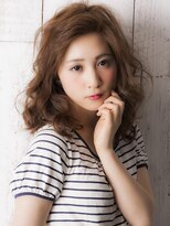 プライズ 表参道原宿店(prize)&nbsp;イノセントカラーと無造作ウェーブカール【表参道/原宿】