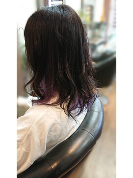ヘアメイクライン(hair make LINE) インナーカラー