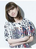 ◆アッシュカラーツヤ感ノーブル前下がりショート 20代30代40代