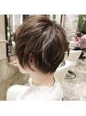 大人かわいいマッシュショート[池袋/髪質改善/ハイライト]