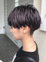 ソアヘアー(Soar hair) 【Soar】ツーブロックマッシュ×ブラッドパープル