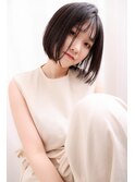 【シースルーバング  】ミニボブ×暗髪20代/30代/40代