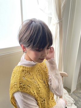 クイーン バイ ノイズ 西院(QUEEN by noism) シースルーマッシュショート 20代/30代/40代