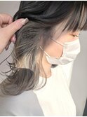 インナーカラー☆シルバー 松井美咲季