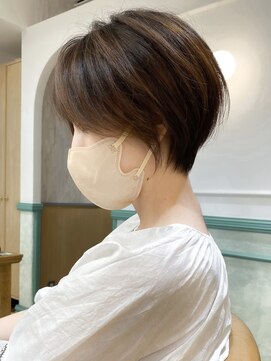 ロンドジェネルーズ 柏(Lond generous) 【斉藤航人】ダークアッシュでイメチェンショートボブ