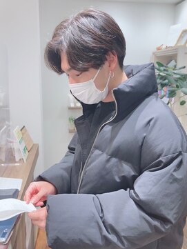 モリオフロムロンドン 松戸店(Morio from London) 【松戸 岩口】韓国風センターパートハンサムショート