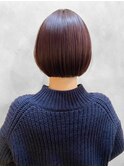 ミニボブ/ピンク/大阪梅田駅/中津駅/ショートボブ