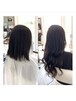 クラン ヘアーアンドスタジオ(CLAN hair & studio)&nbsp;ハイトーンエクステブリーチインナーミルクティーベージュ