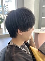 ジエクトカナウ 大阪梅田店(The Ect canow) メンズライクモテる黒髪マッシュ韓国風トレンドヘアメンズカット
