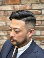 ヒロギンザ 大阪本店(HIRO GINZA)&nbsp;スーツスタイル×サイドパート