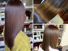 ヘアーメイク アチャ(hair make accha)の雰囲気（扱いやすさ抜群》低刺激白髪染め/髪質改善トリートメント/観音寺）