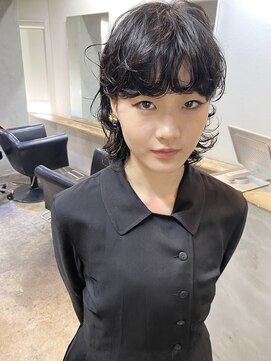 ソイ 下北沢(soi) ミディアムウルフのパーマすたいる