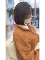 サンド 鹿児島中央(sand)&nbsp;ボブ/黒髪/グレー/韓国ボブ/髪質改善[鹿児島中央駅]