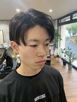 縁 センターパートショート◎