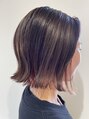 モガ美容室(Moga)&nbsp;チェリーブラウンのインナーカラーがとっても！オシャレBob＊★*