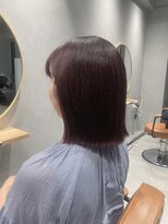 リーシュ(Re:sh)&nbsp;ピンクブラウン/艶髪/ぱつっとボブ