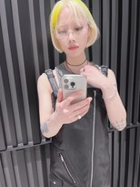 シリー(Silly)&nbsp;ミニボブ/ハイトーン/デザインカラー/ブリーチカラー