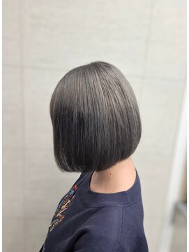 ノミネーション(Nomination) ショートボブ×ブルーアッシュ