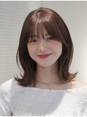 【Un ami】ミディアムボブヘア